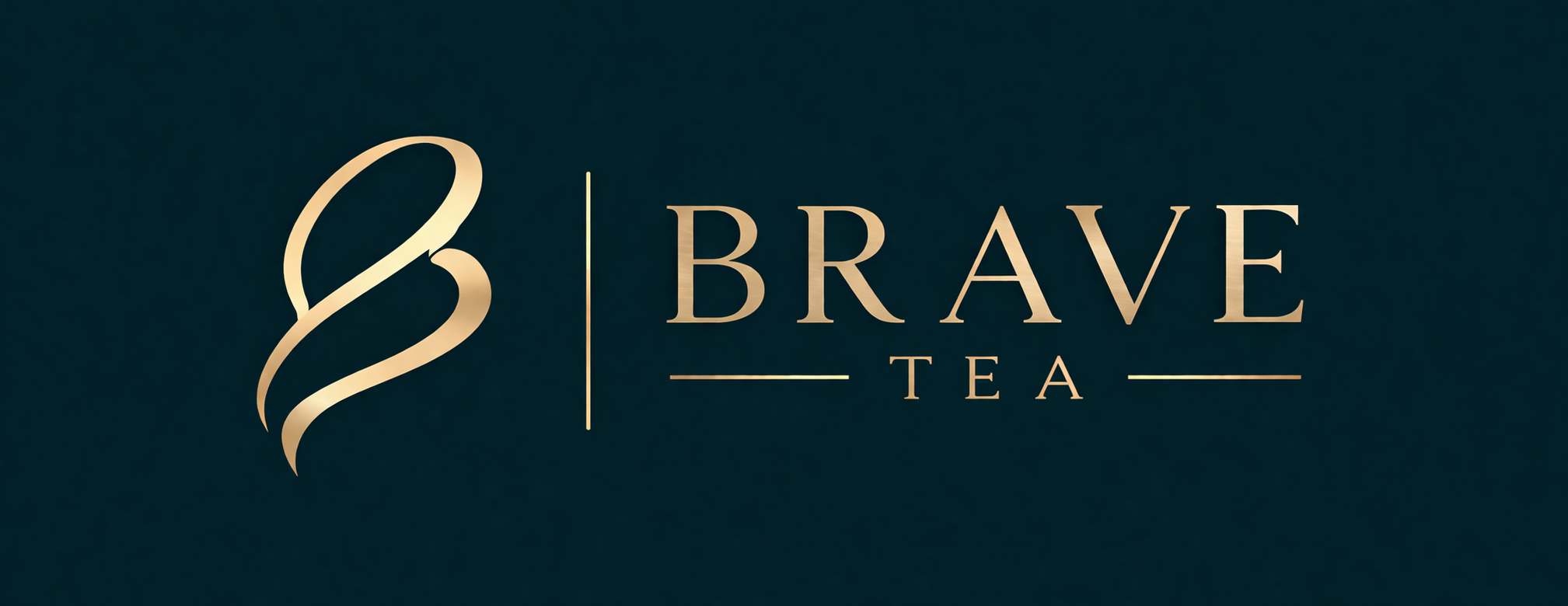Elegant Brave Tea logo design